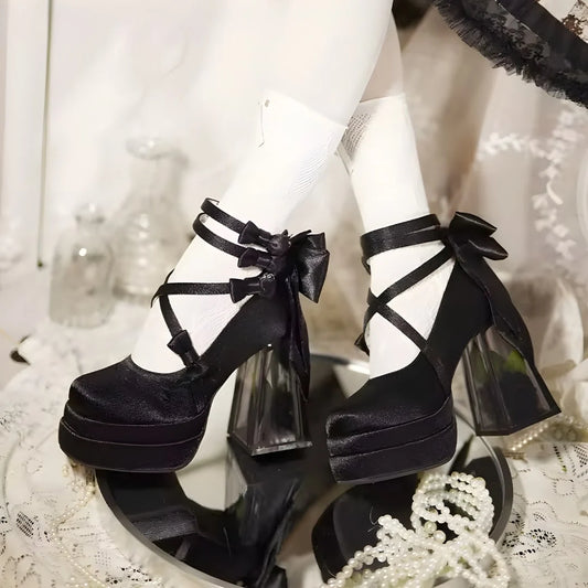 Midnight Rose Sonata High Heels