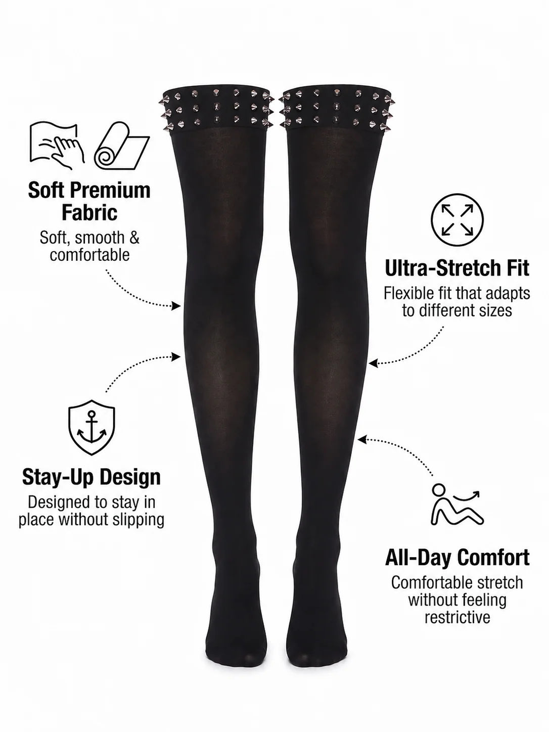 Midnight Doll Tights