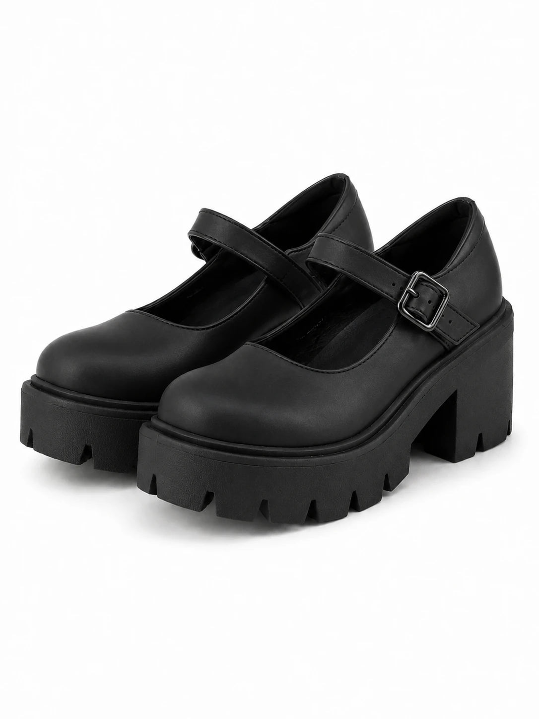 Midnight Chunky Mary Janes